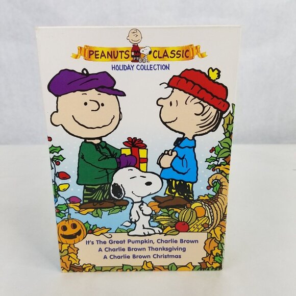 Peanuts Classic Holiday 3 DVD Collection- Thanksgiving, Great Pumpkin, Christmas - Picture 2 of 16